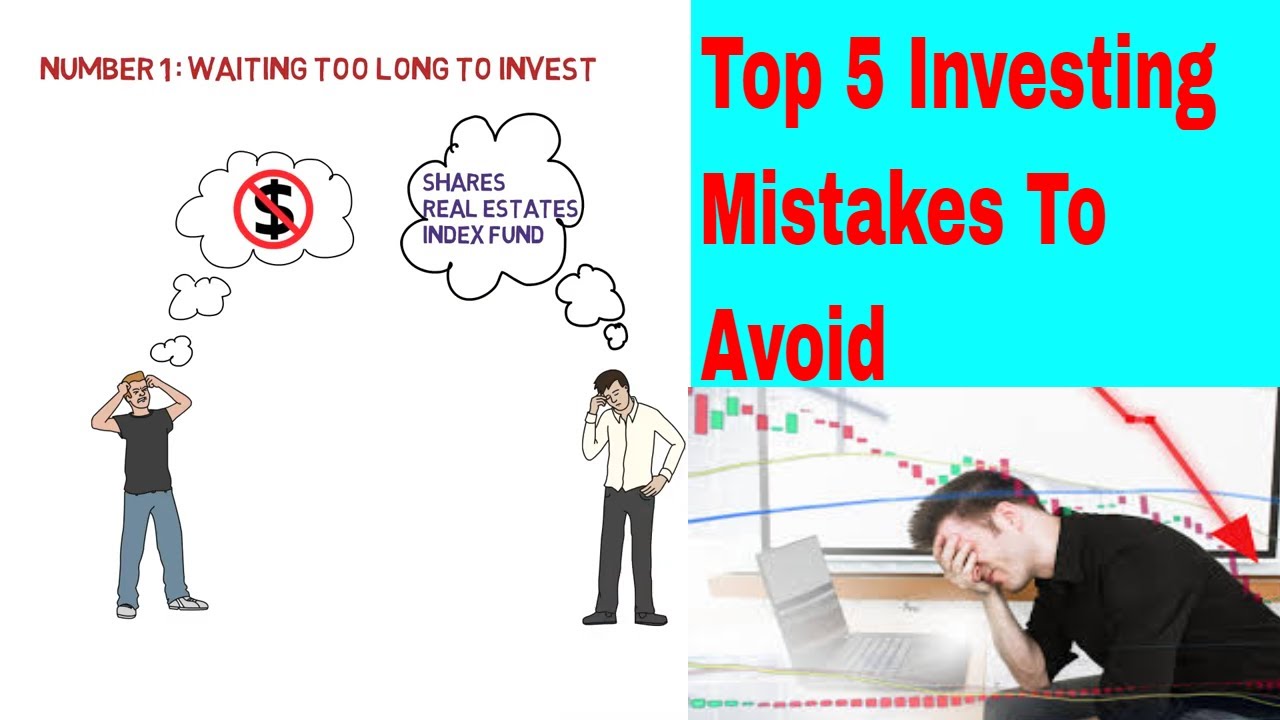 Top 5 Beginner Investing Mistakes to Avoid in 2020