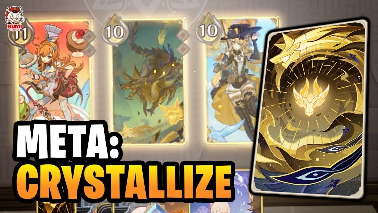 CRYSTALLIZE ENABLES SO MUCH DAMAGE | Genshin TCG