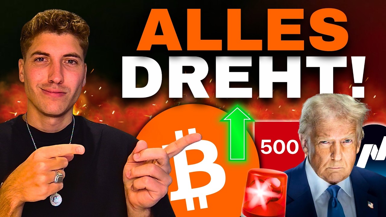 Bitcoin & M&auml;rkte Explodieren! Waffenruhe - hat sich Trump verzockt?