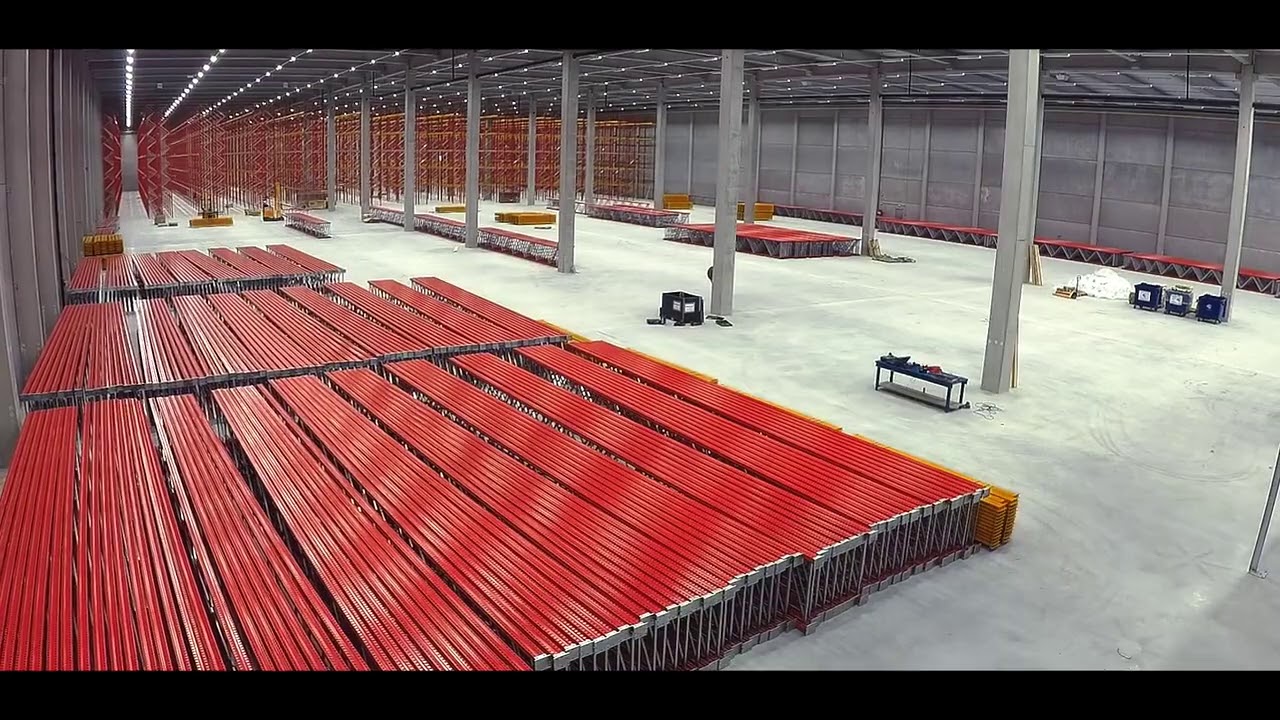 Case study DHL - Magazijnrekken/Rayonnages de magasin