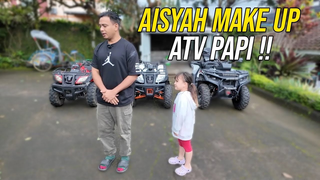 Aisyah modivikasi Atv Zaky Zimah