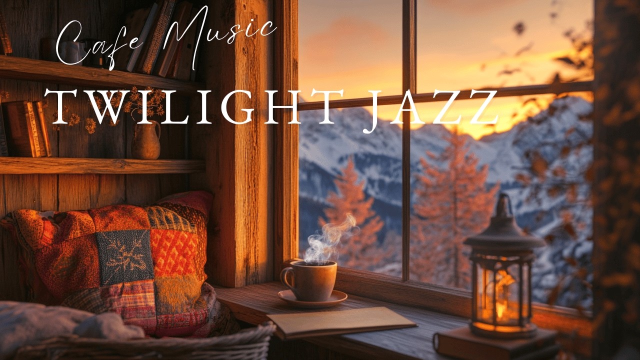 Twilight Jazz 🌄 – Relaxing Sax & Piano for Mountain Evenings
