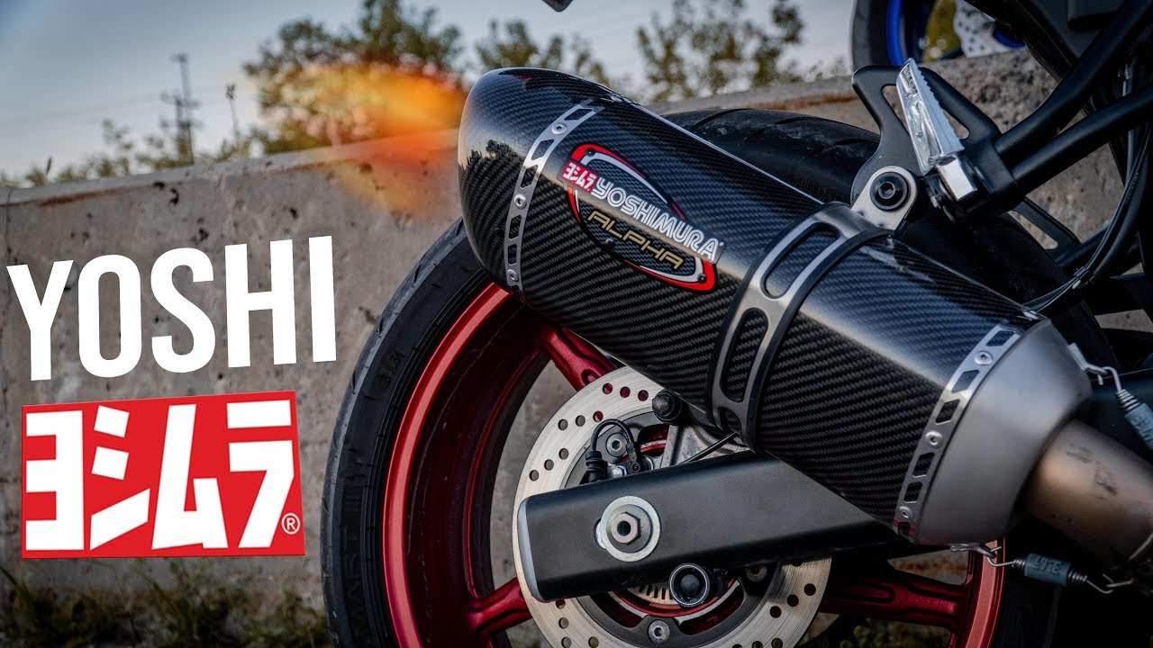 Yoshimura Carbon Exhaust for 2018 SV650 [Install & Sound Test]