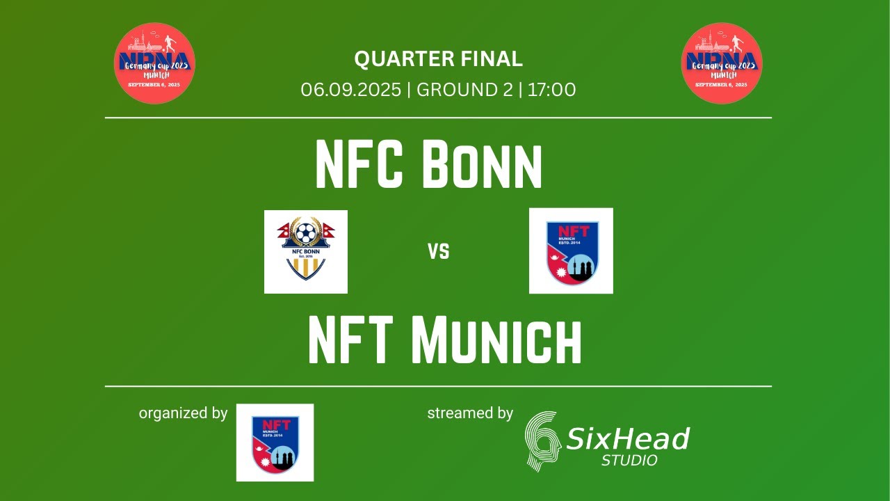 NRNA CUP 2025: Quarter final: NFC Bonn vs NFT Munich