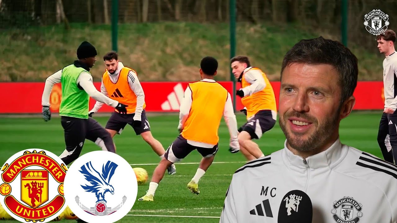 WAR MODE! Inside Man United Training Ahead of Crystal Palace Michael Carrick: “It’s a Big Challenge