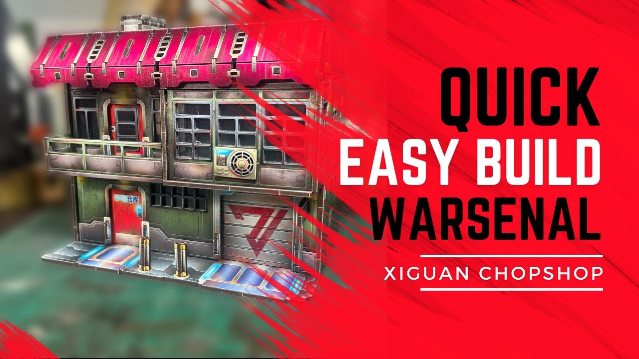 Warsenal - MDF Terrain Build Tutorial