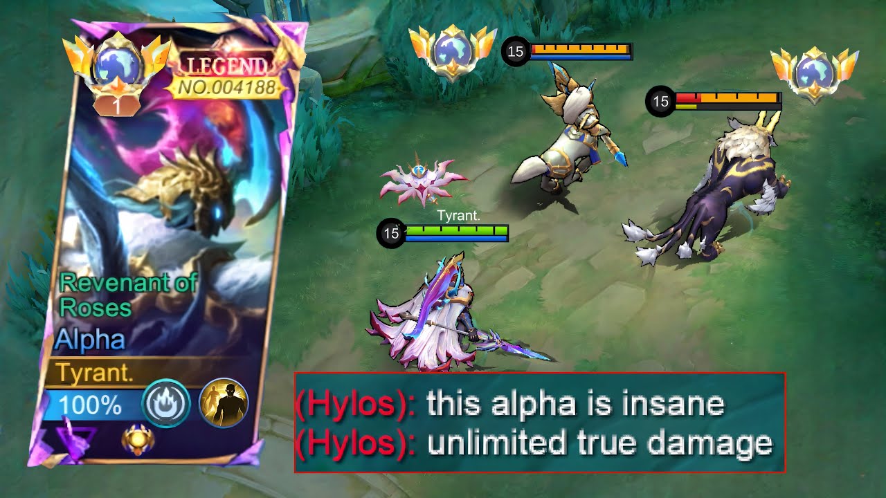 WHEN ALPHA ABUSE TRUE DAMAGE BUILD AND EMBLEM 2026!!💀(abuse it now!!)