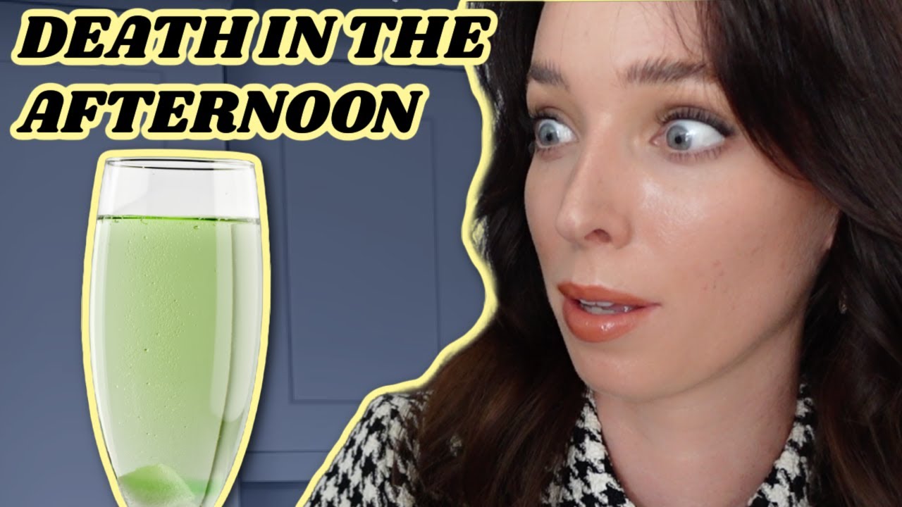IRISH GIRL MAKES A DEATH IN THE AFTERNOON FOR THE FIRST TIME | Absinthe Cocktails | Ciara O Doherty
