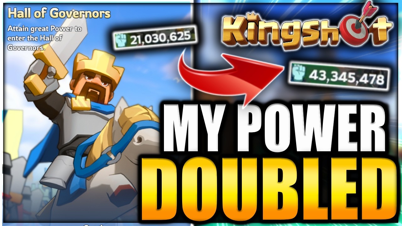 Pushing 22 MILLION POWER for Hall of Governor (Tips & Tricks) - Kingshot