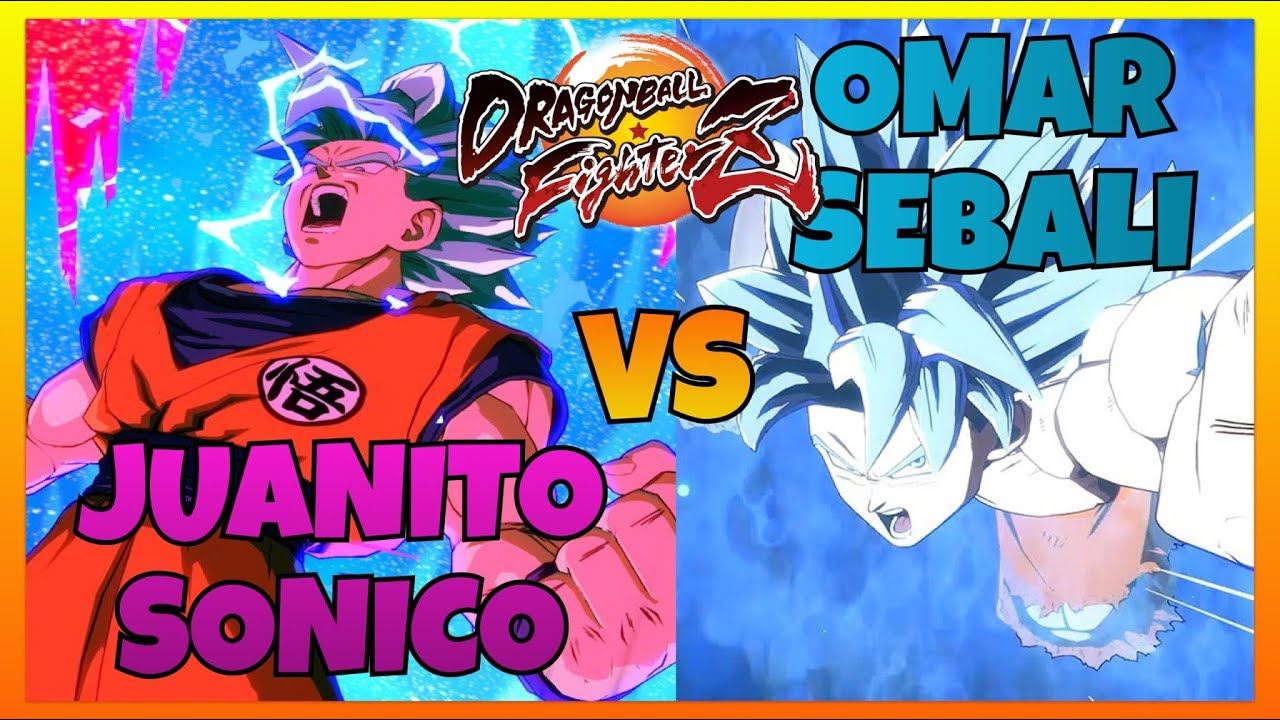 DBFZ - JUANITOSONICO vs OMARSEBALI gameplay (Blue Goku & Vegeta, Trunks vs Z Broly, UI Goku, Vegito)