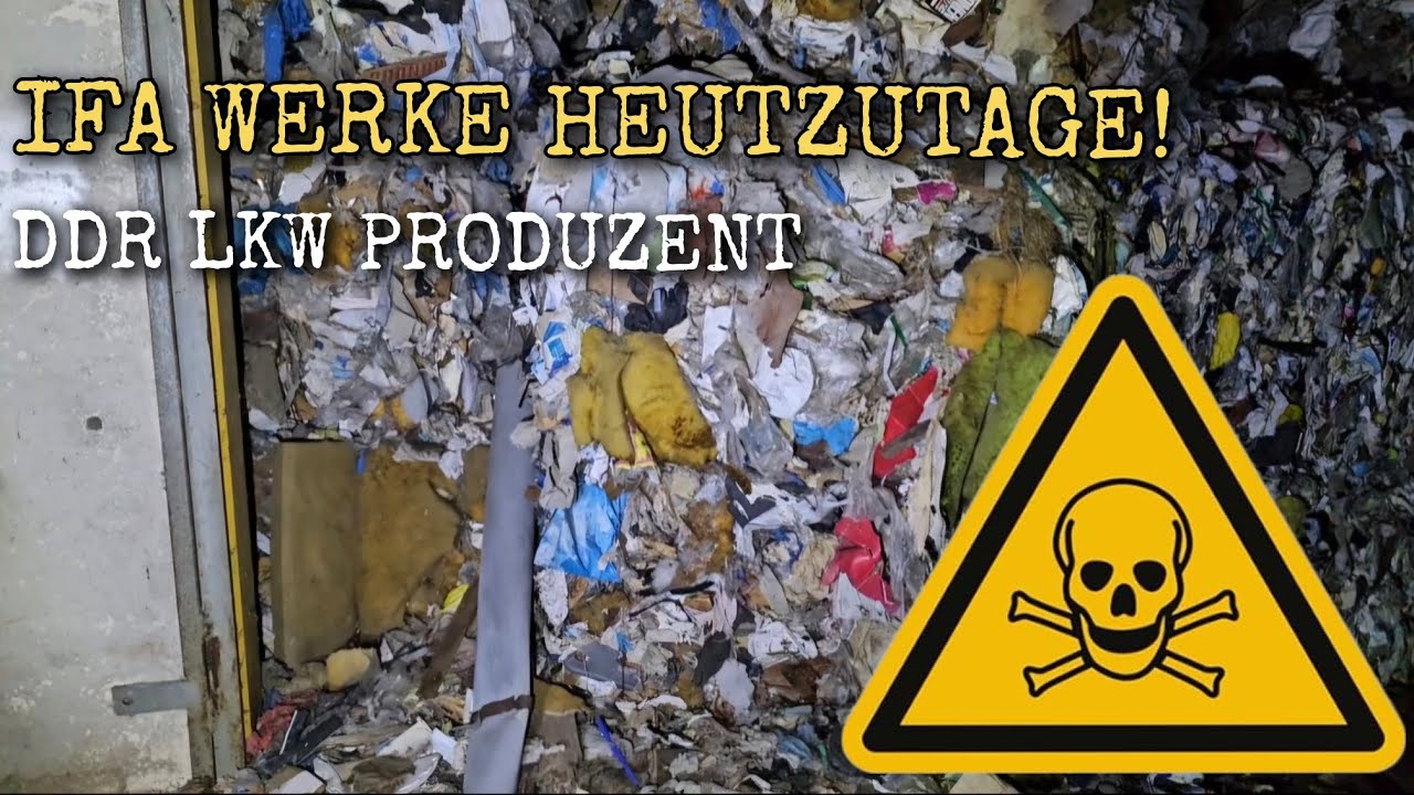 Verlassene DDR LKW Hallen im Wald entdeckt⚠️ 