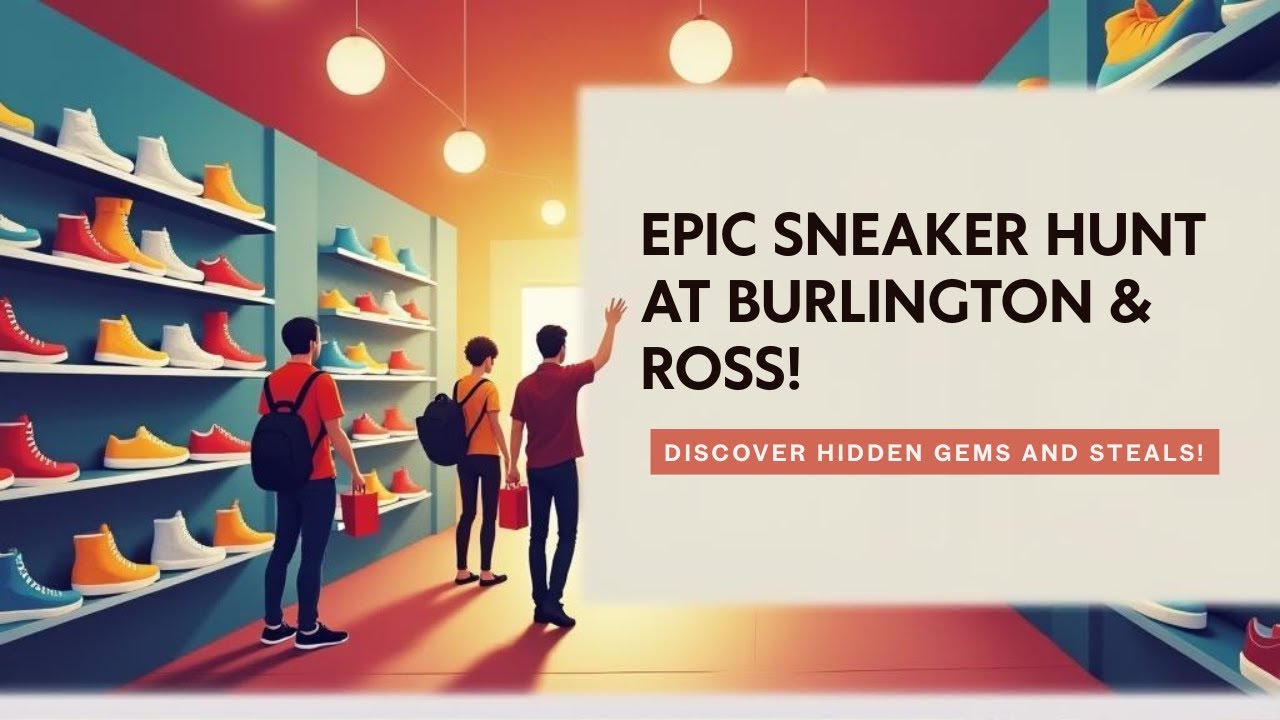 Находки кроссовок от Burlington, Marshalls и Ross