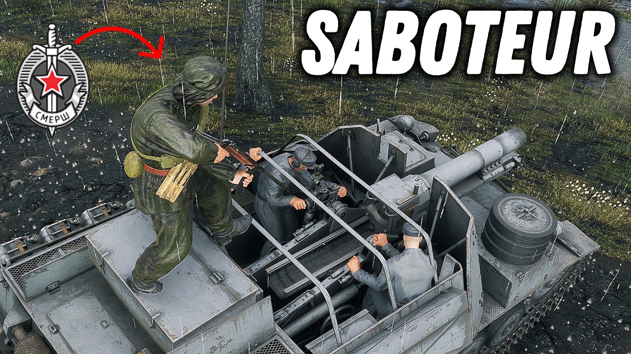 New Saboteur Class - Soviet SMERSH Gameplay in Enlisted