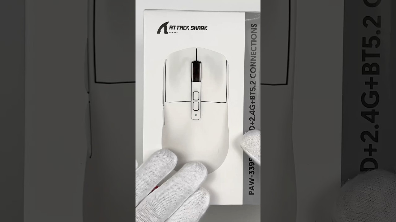 Attack Shark X6 gaming mouse unboxing! #asmr