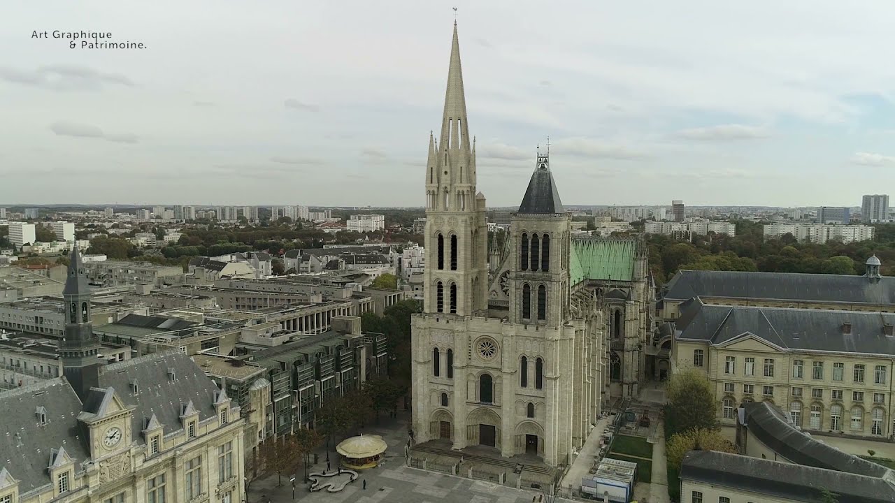 Relevé de la Basilique Saint-Denis et reconstitution 3D de la flèche