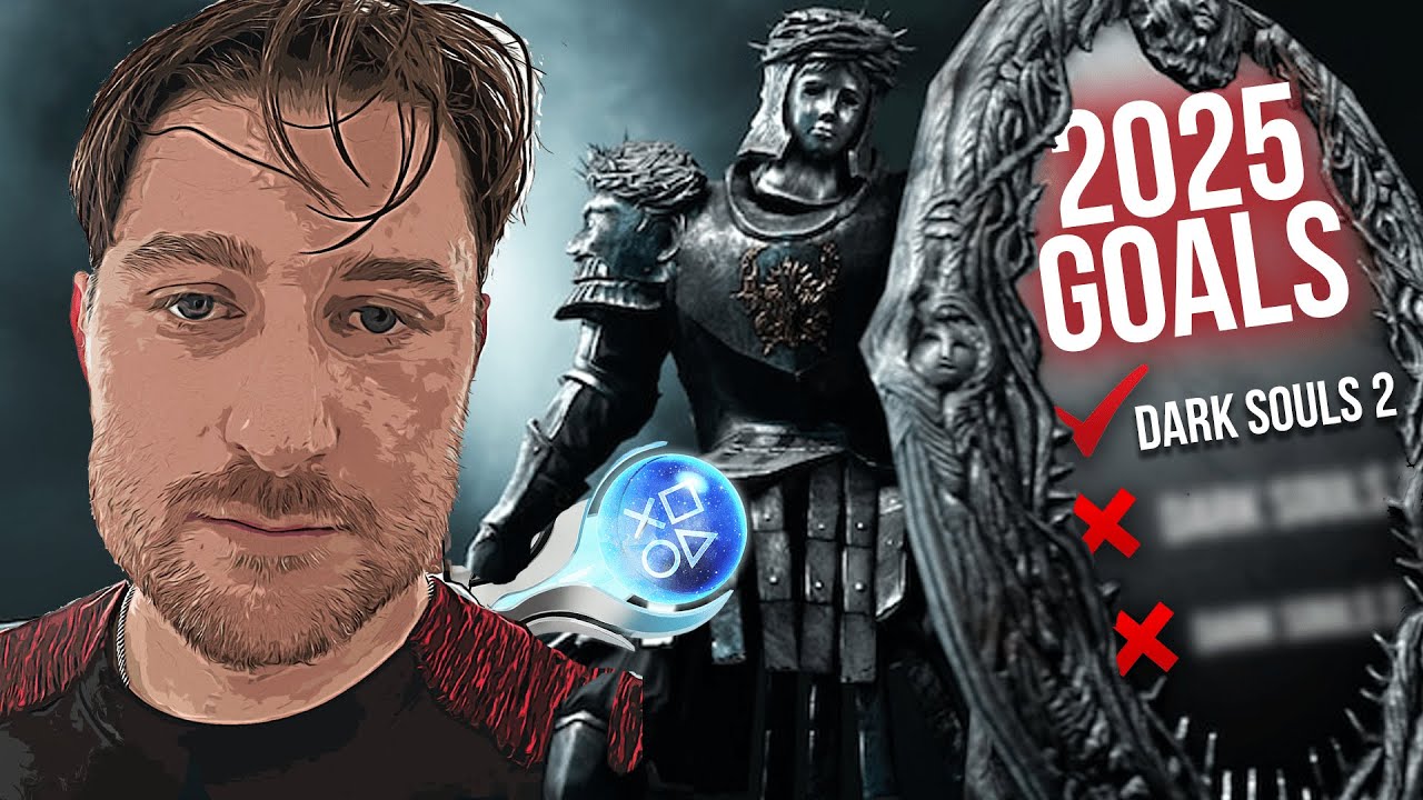 Suffering through the Dark Souls 2 PLATINUM for my 2025 Goals!