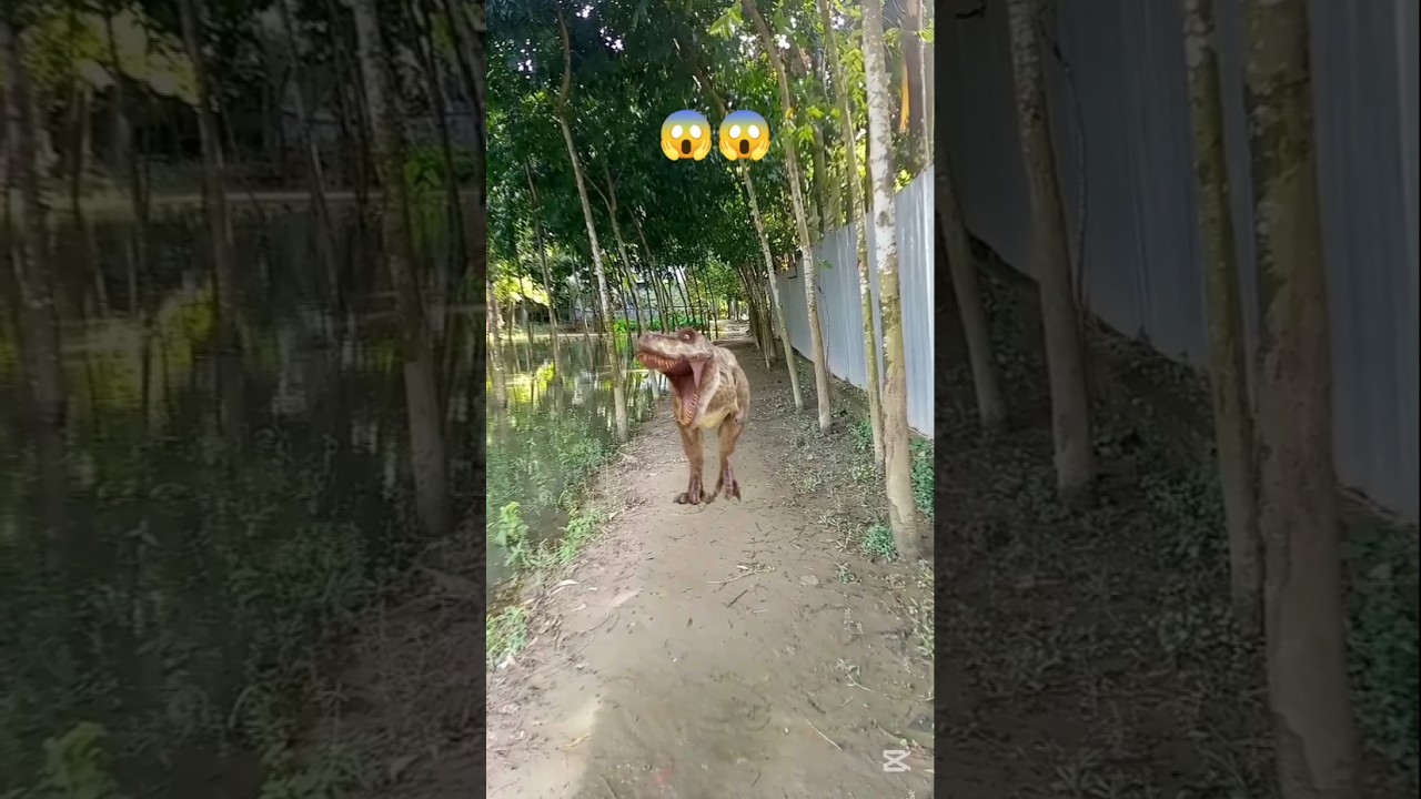 dinosaur 😱 #vfxmahjabeen #vfx #visualeffects #kingcobra #cgi #animals #dinosaur