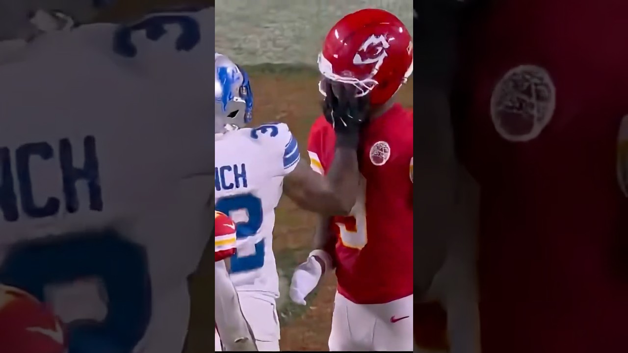 Brian Branch Smacks Juju Smith Schuster 😳 #shorts