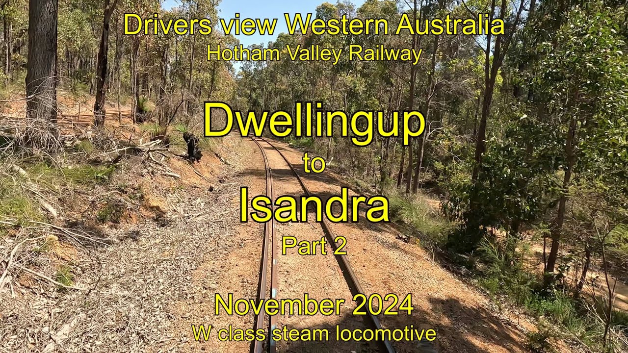 Drivers view WA, Dwellingup to Isandra Part 2, Nov 2024