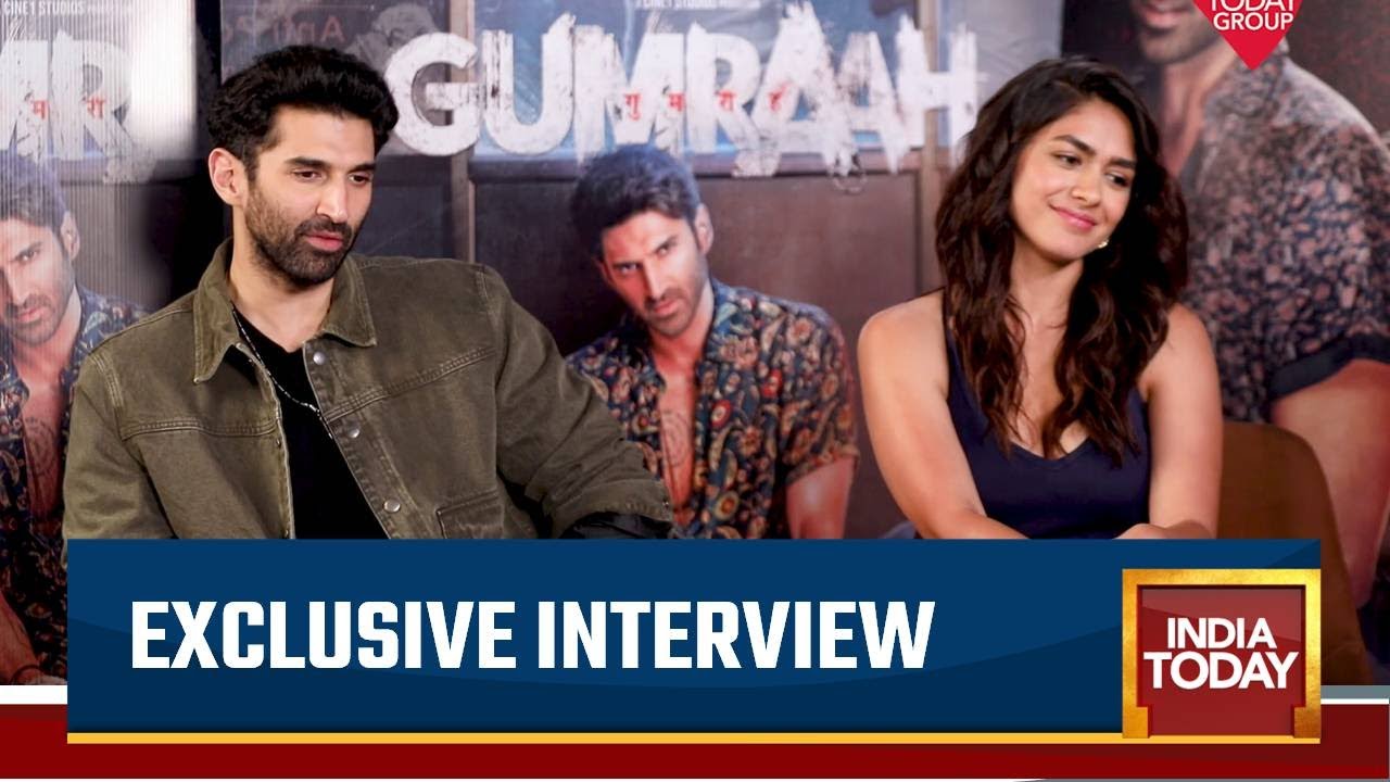 Aditya Roy Kapur & Mrunal Thakur Open Up About Gumraah, Playing Double Role & Success Of Sita Ramam
