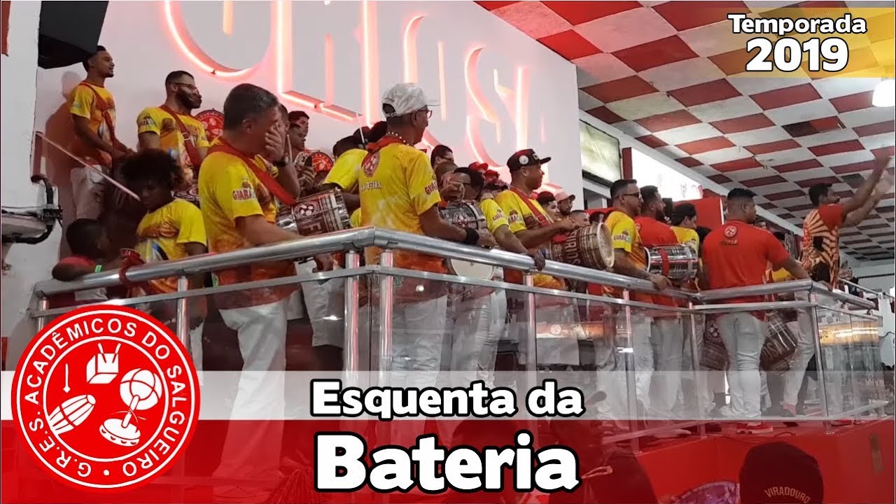 Salgueiro 2020 - Esquenta da bateria no Salgueiro Convida - Apoteose ao vivo - #SC19
