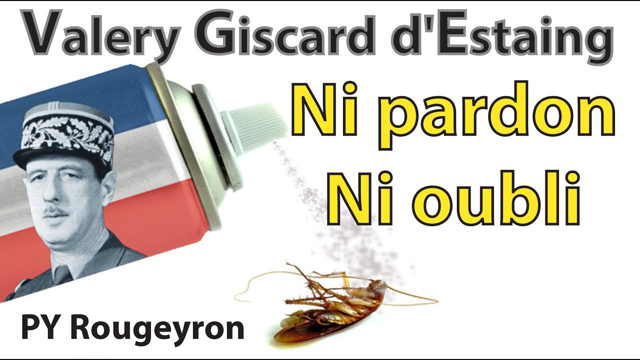Pierre-Yves Rougeyron : Giscard, ni pardon ni oubli.