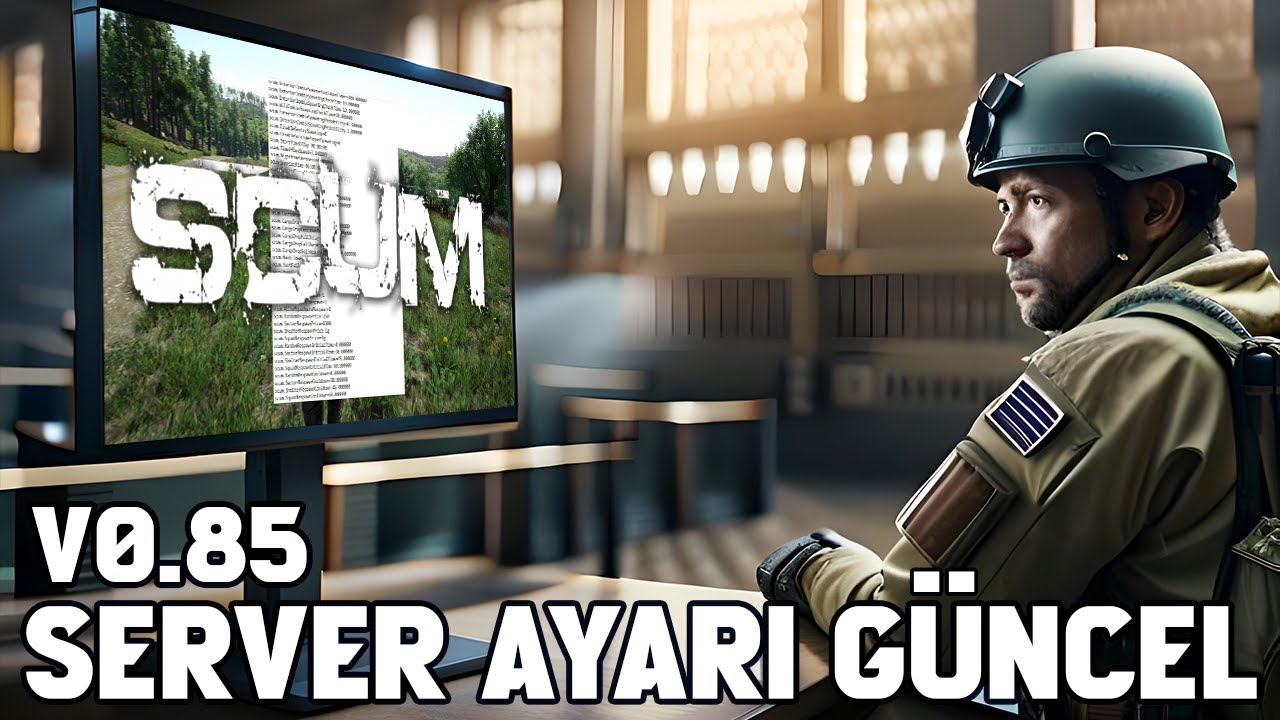 🐧SCUM - v0.85 Güncellemesi - Sunucu Ayarları Detaylı Anlatım !