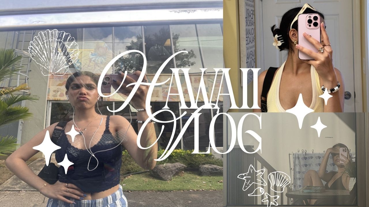 one day vlog of hawaii because i never vlog the whole trip