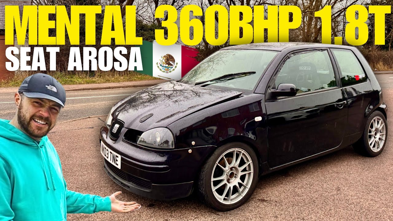 БЕЗУМНЫЙ 360+ л.с. 1.8T 20V SEAT AROSA, БОЛЬШАЯ ТУРБО-СКРЫТАЯ ЖЕМЧУЖИНА КРИСА СЛИКСА! ИЗДАНИЕ ДЛЯ...