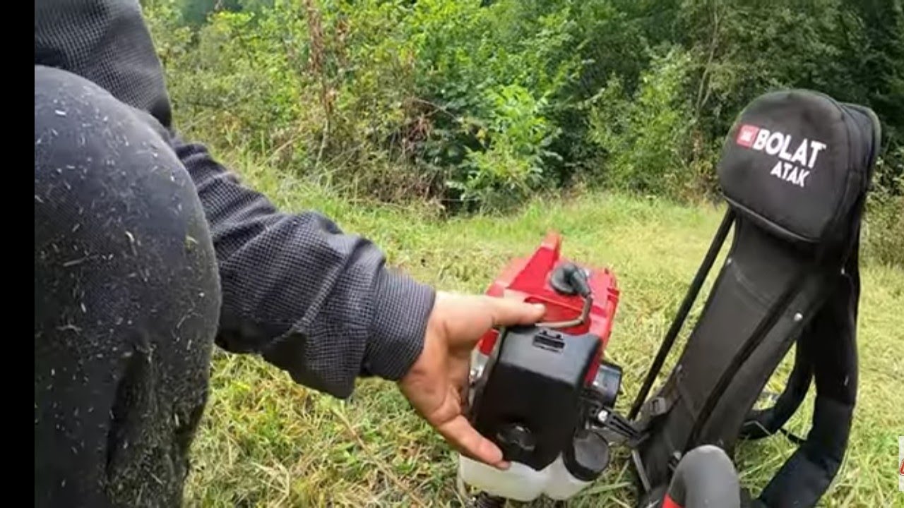 Bolat Atak 3.3 hp Motorlu Tırpan Ot Biçtim / Motorlu Tırpan Testleri