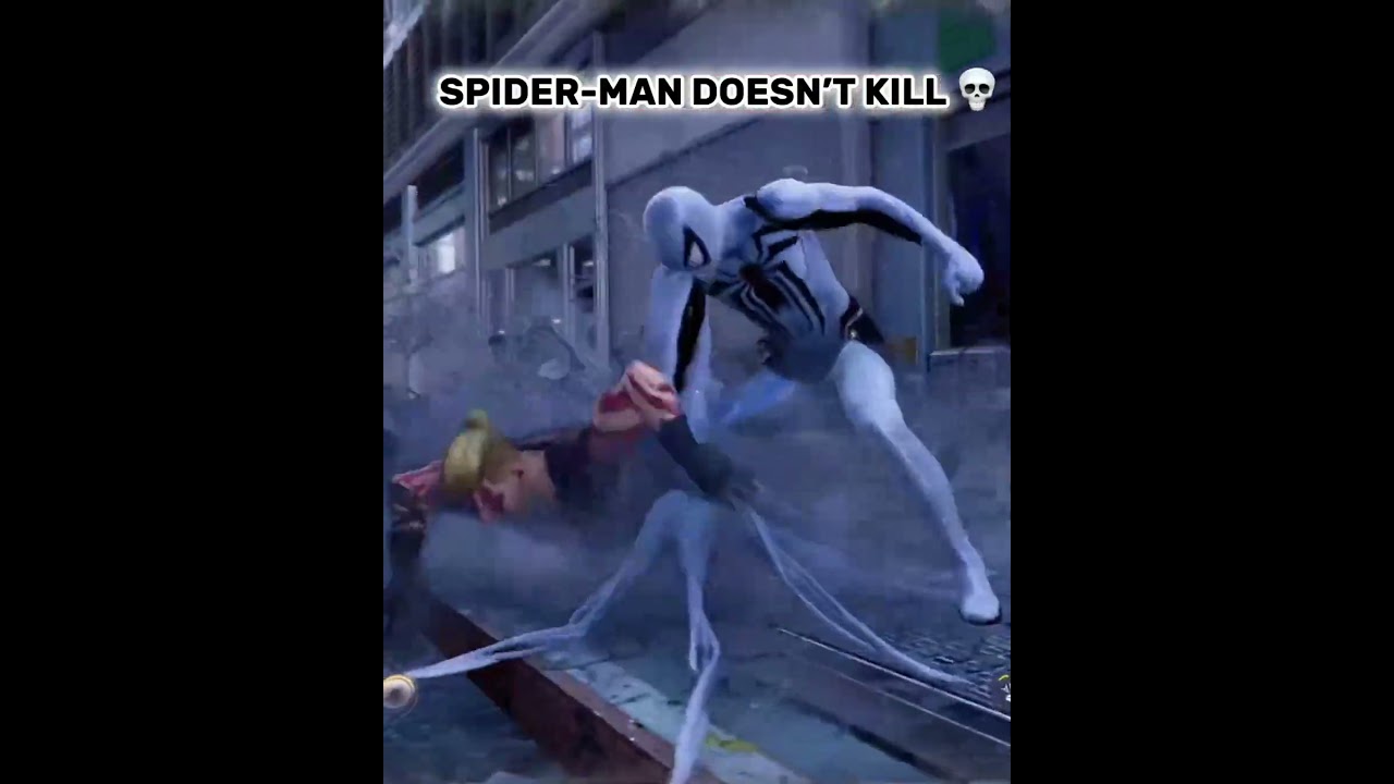 Spider man doesn&rsquo;t kill