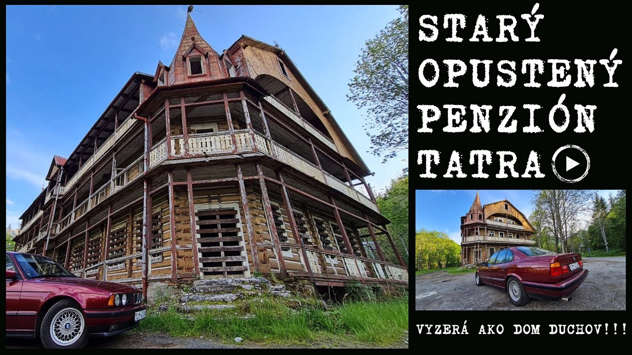Tajomný opustený penzión Tatra nás šokoval!