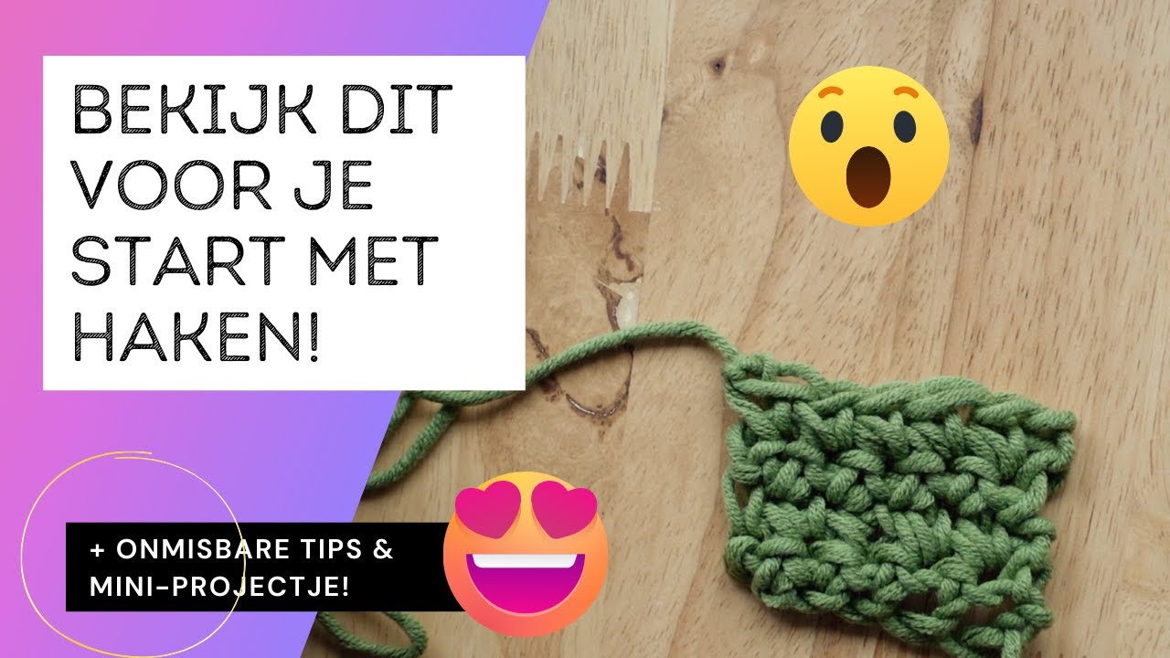 Haken voor beginners (leren haken)