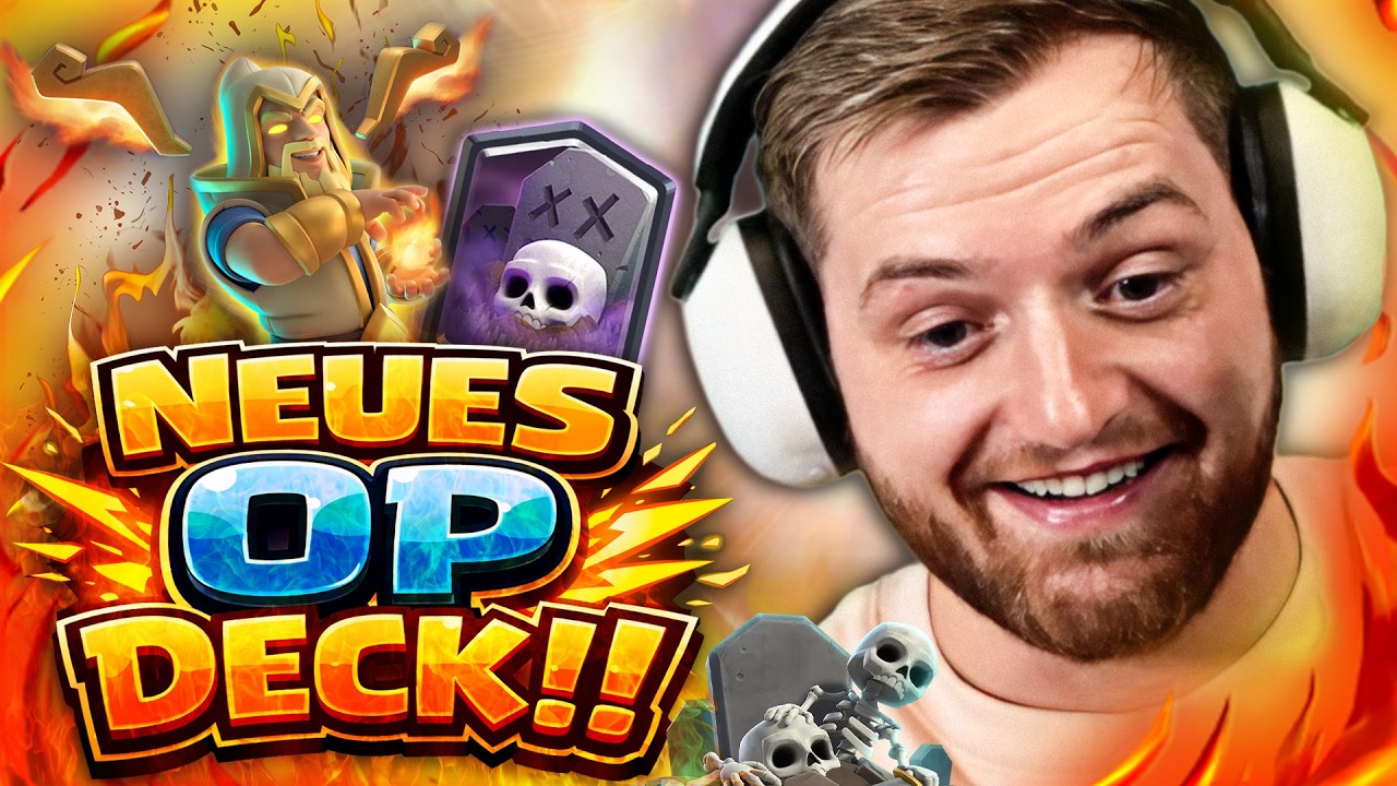 🤣🏆NEUE META?? Friedhof Hero Mage ist INSANE!!! 🤯Clash Royale