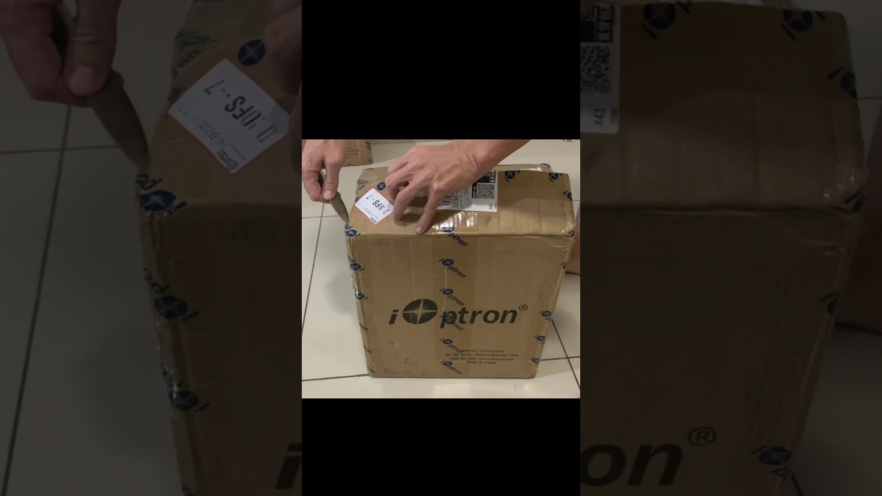 iOptron CEM26 unboxing