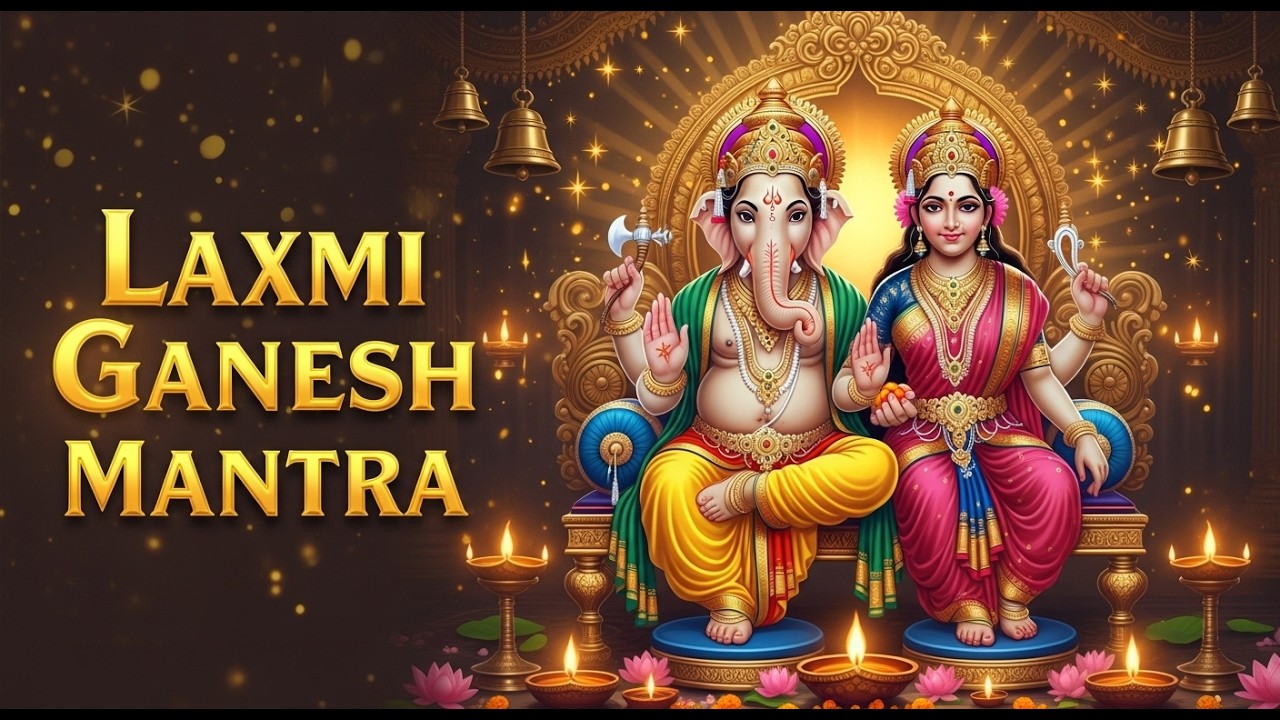 Lakshmi Ganesh Mantra for Abundance | Om Shreem Maha Lakshmiyei Namah Mantra