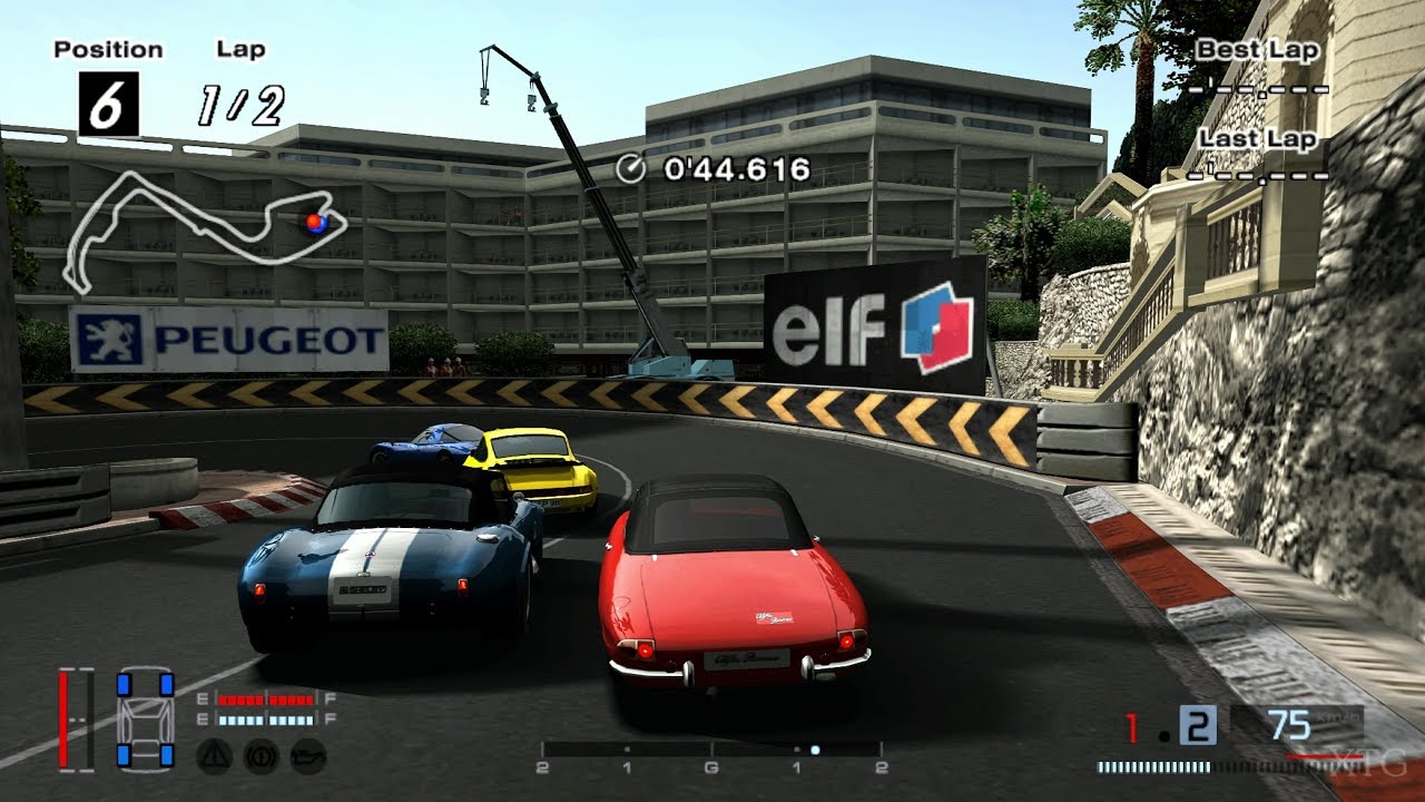 [#1457] Gran Turismo 4 - Alfa Romeo Spider 1600 Duetto '66 (HYBRiD) PS2 Gameplay HD
