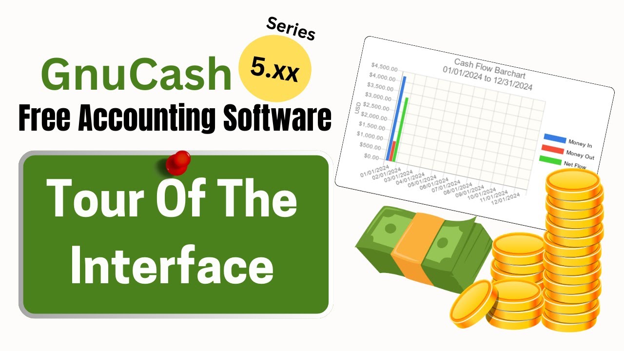 GnuCash 5.0:  Tour of the GnuCash Interface
