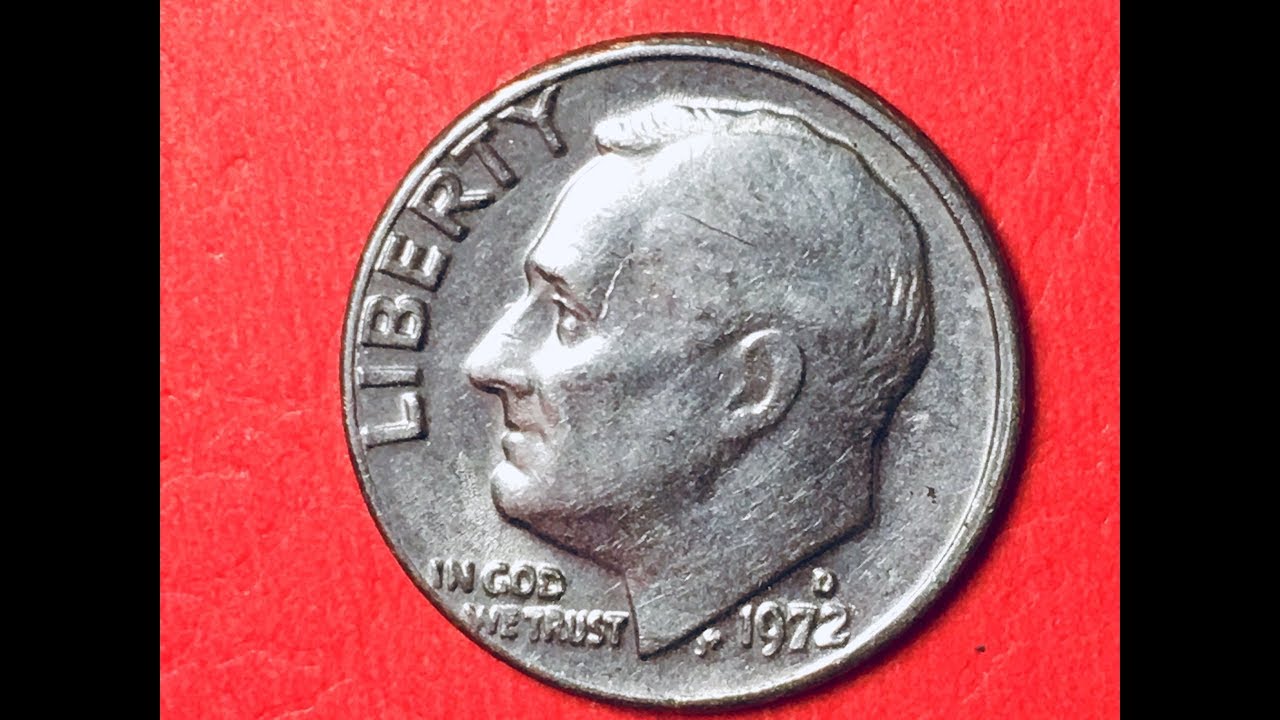 1972 D US DIME OFFSET ERROR COIN - $33 Million Dollars in DImes Minted