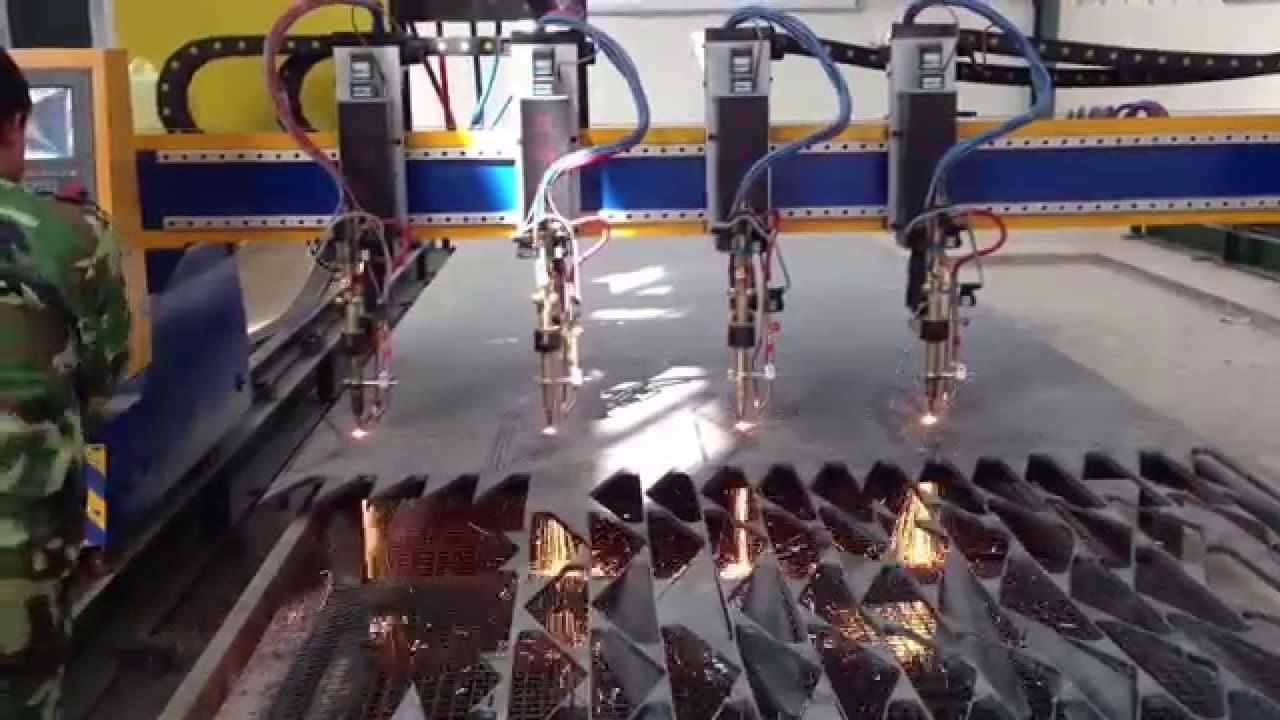 multi-torch steel plate cnc flame/oxy-fuel cutting machine