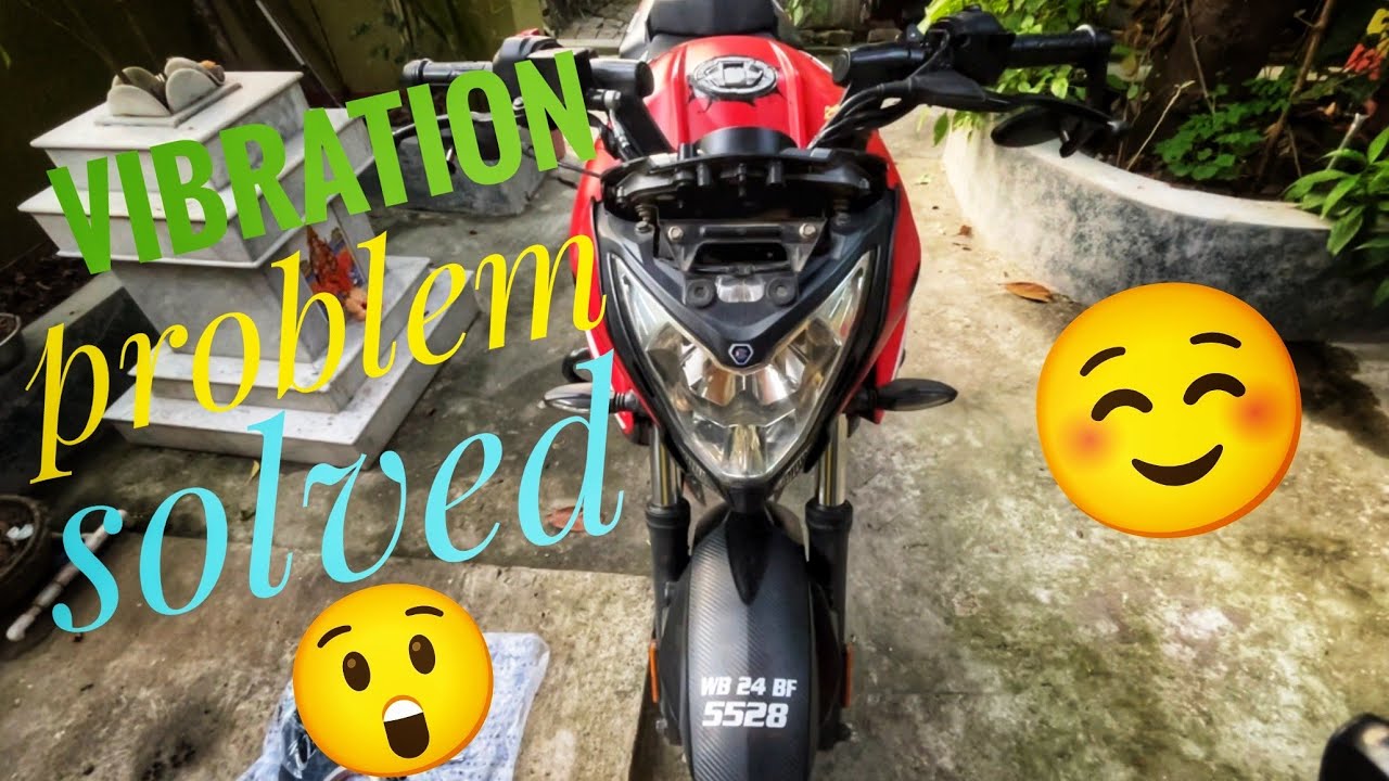 pulsar ns 200 vibration problem solved 😲  #bikelover #ns200love #automobile #automobile #motorcycle
