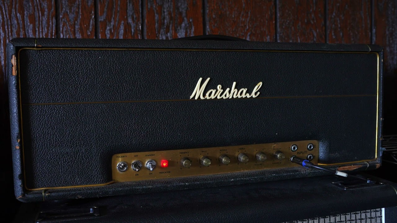 Jose Arrendondo Modded 1971 Marshall Super Lead 100- Chug Test