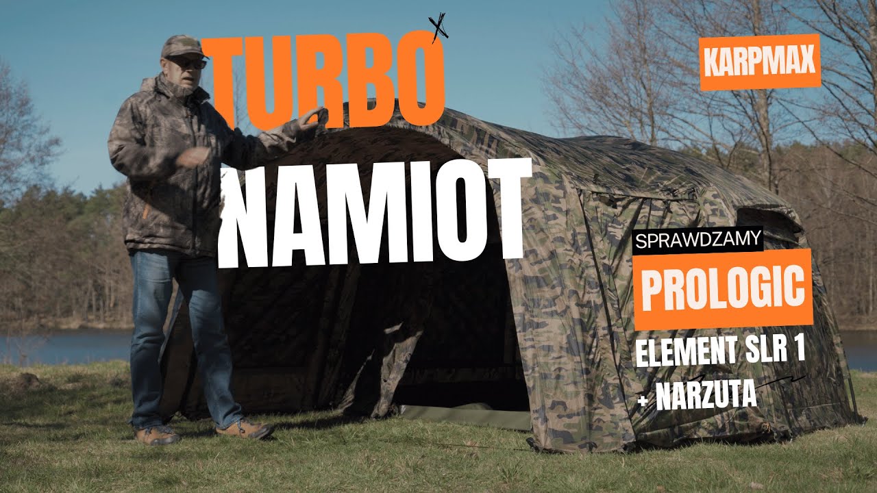 Karpie nie czekają, a ten namiot karpiowy Prologic rozstawisz w minutę!
