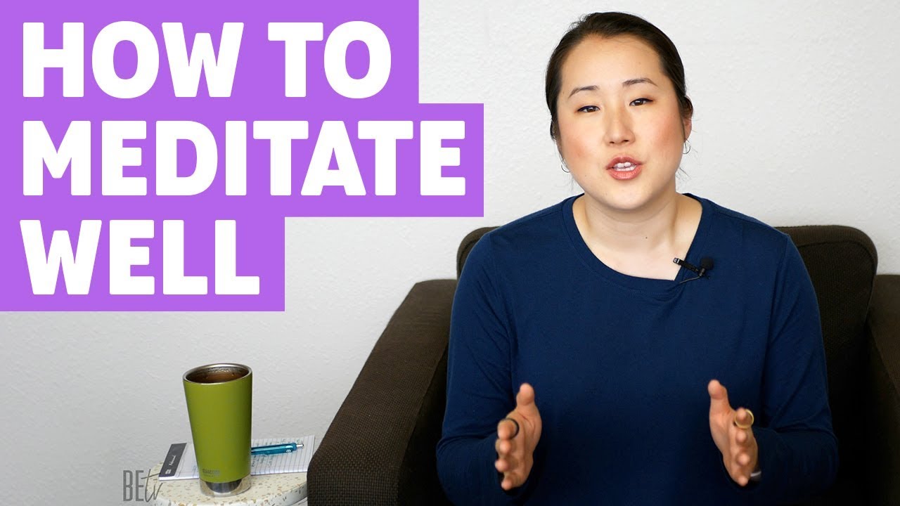 How to MEDITATE PROPERLY | Meditation Tip