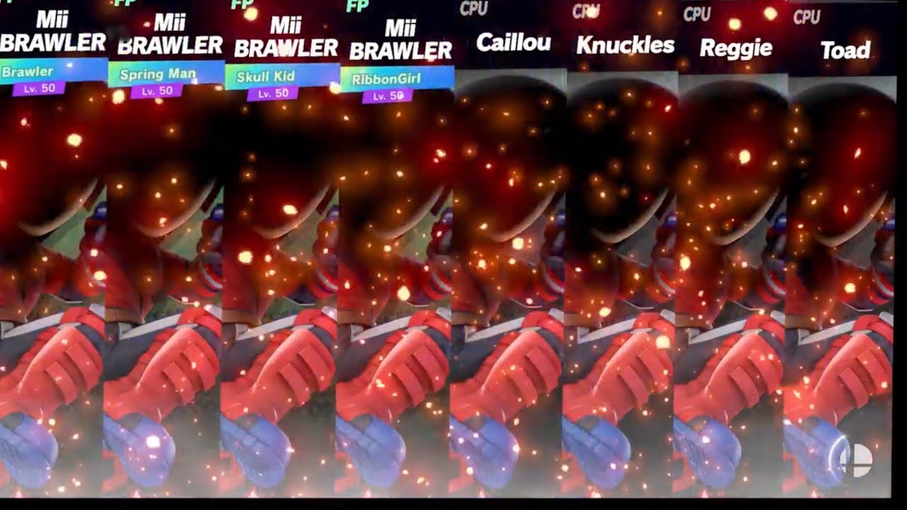 Super Smash Bros Ultimate Amiibo Fights   Request #6362 Mii Brawler Frenzy