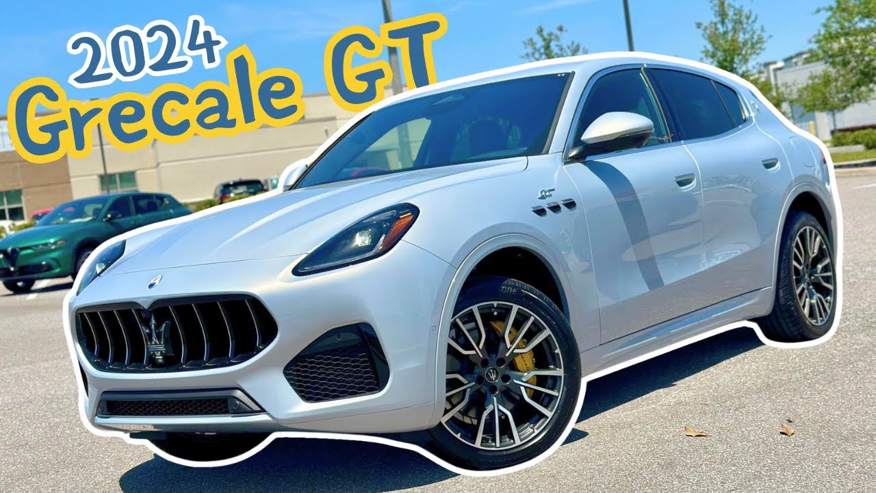 2024 Maserati Grecale GT Fully Loaded In Bianco Astro and Giallo Colorway Looks Gorgeous