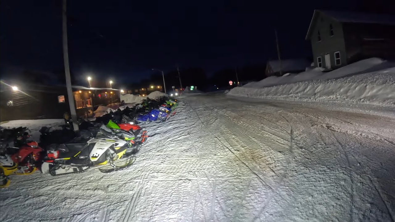 Montague inn - Tug Hill, NY - ripping trails #skidoosnowmobile ##polarissnowmobile #snowmobile 
