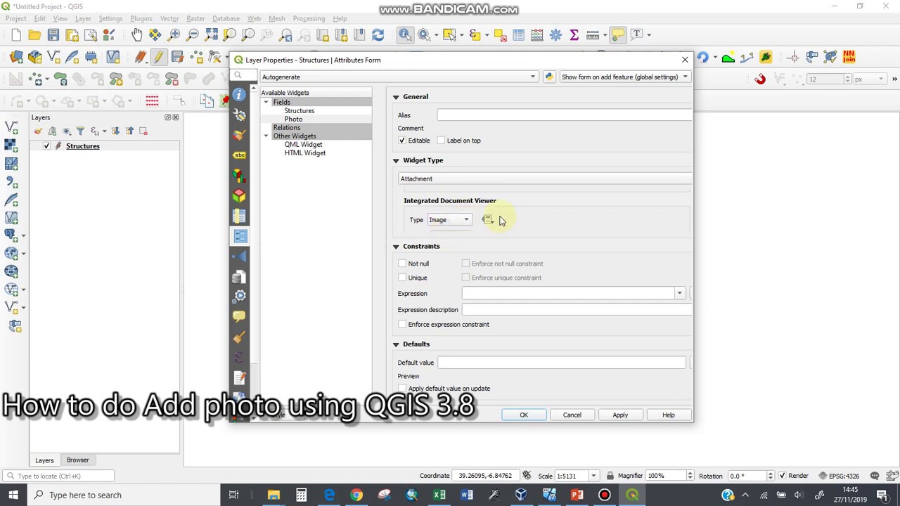 How to Add or Link photo using QGIS 3. 8