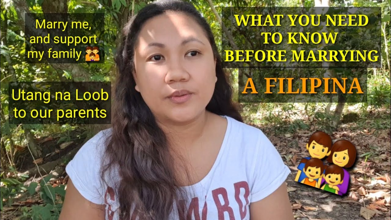 WHAT FOREIGN MEN MUST KNOW BEFORE MARRYING A FILIPINA | SHOULD YOU SUPPORT THE FILIPINA FAMILY