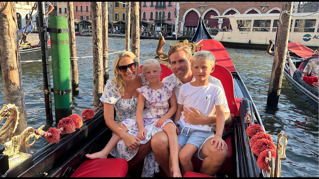 Familjen Bader -  Roadtrip del 6,   Venedig VLOGG